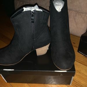 Black booties